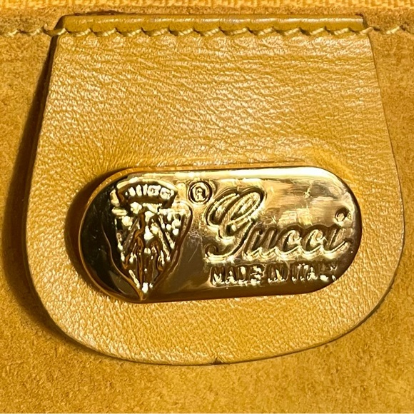 Gucci Printed Messenger Bag, Yellow - Picture 7 of 10